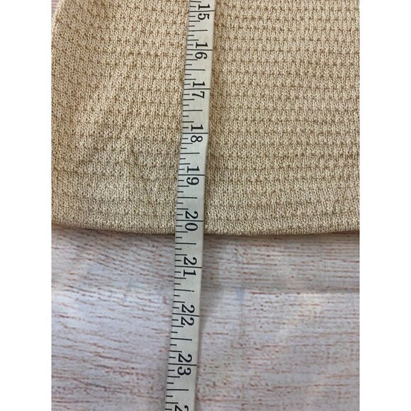 St John Collection Women's Beige Wool Blend Tank - Small - Picture 5 of 10